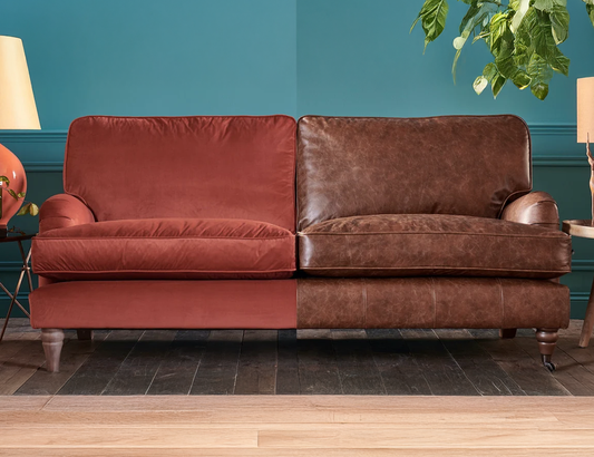 “Leather vs. Fabric Sofas: Pros, Cons, and Best Uses”