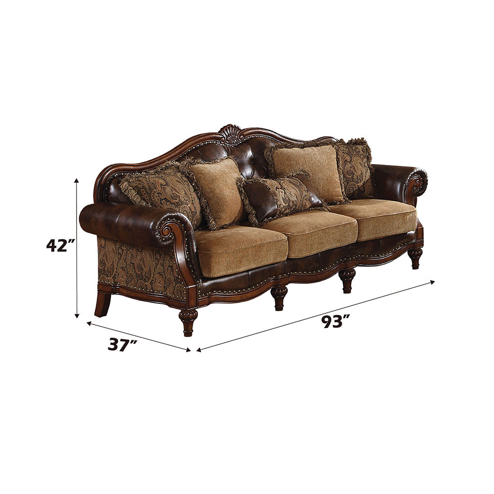 Dreena Sofa W/5 Pillows