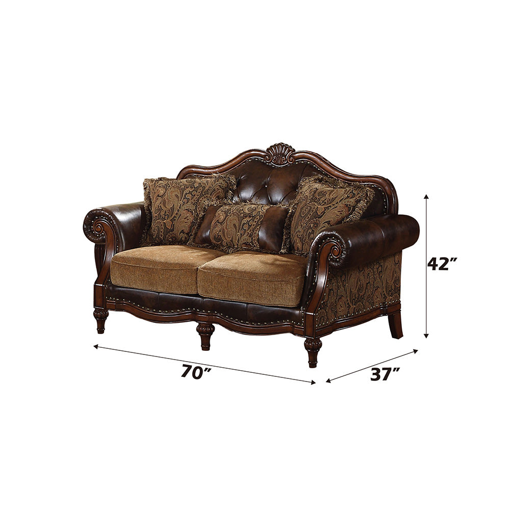 Dreena Loveseat W/3 Pillows