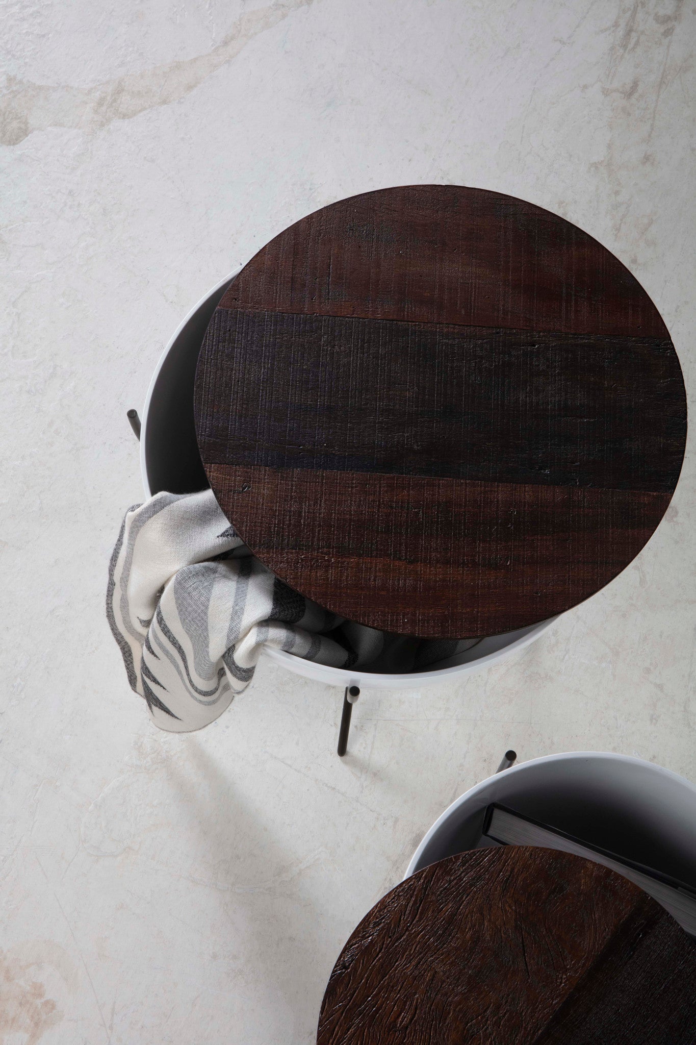 Danica Side Table - 24" Bowl