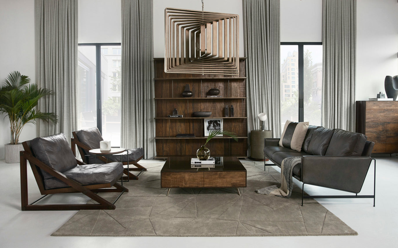 Almera Coffee Table - 2 Drawer / Square