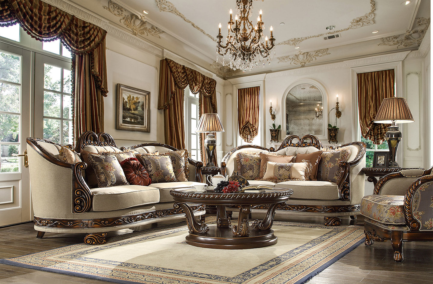 HD-1623 - 3pc Sofa Set