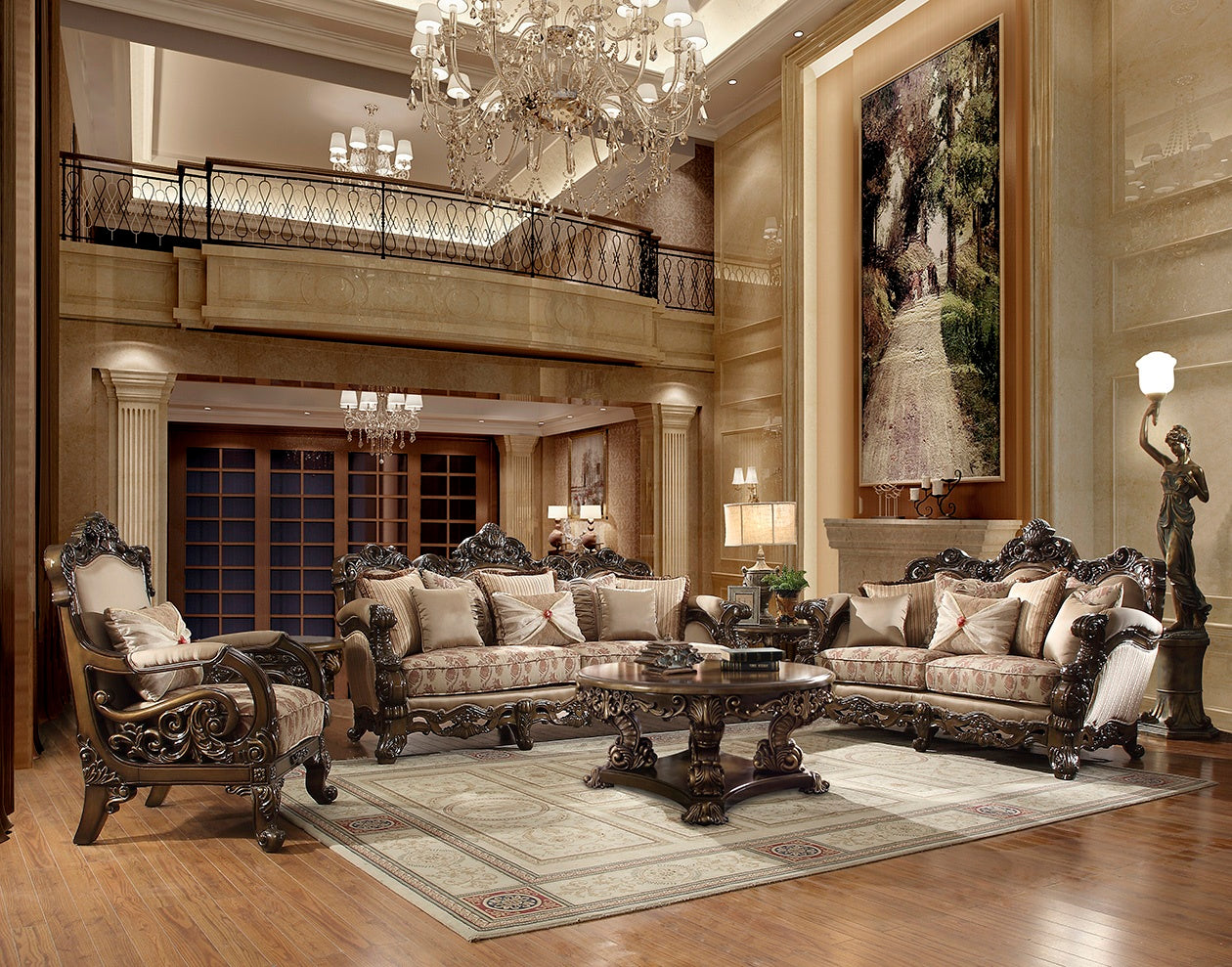 HD-2658 - 3pc Sofa Set