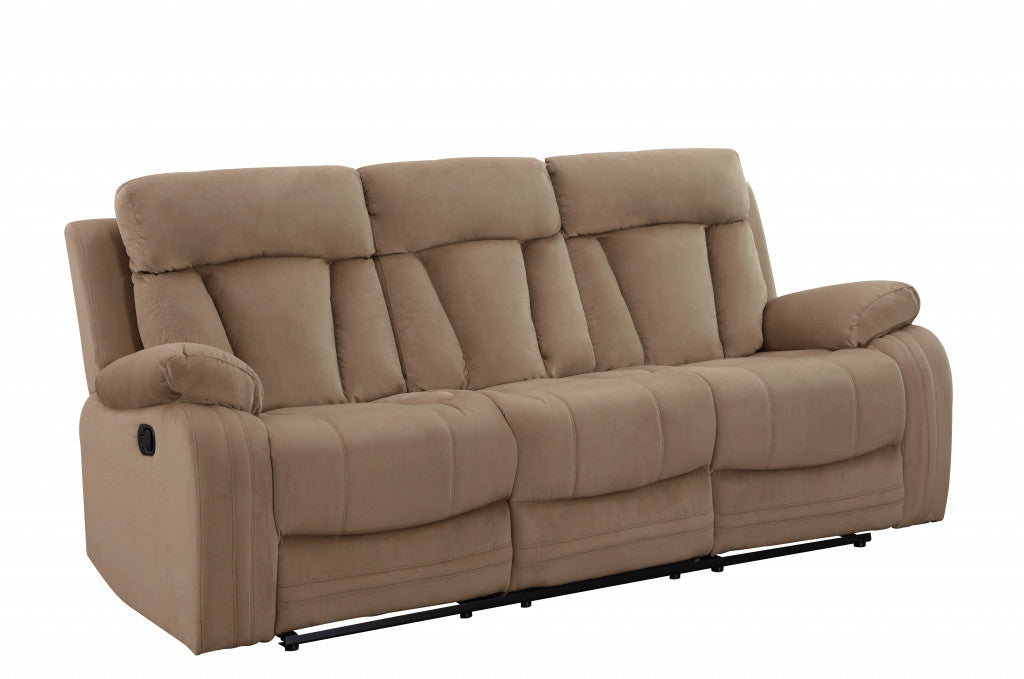 Modern Beige Fabric Sofa