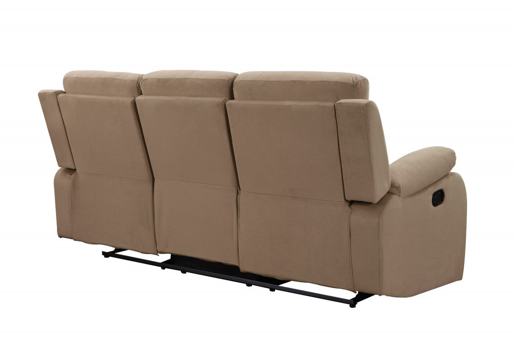 Modern Beige Fabric Sofa