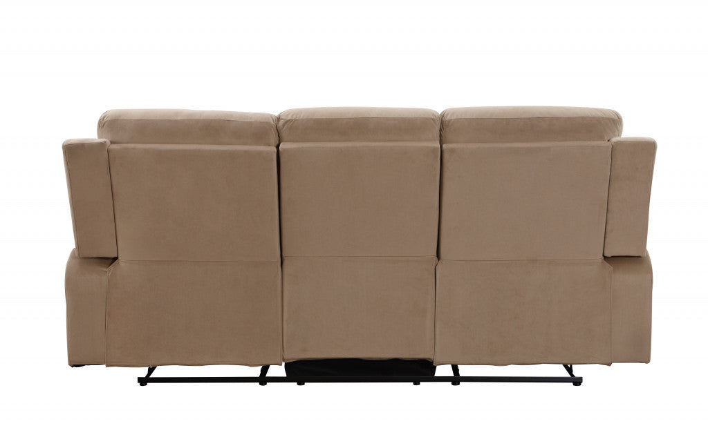 Modern Beige Fabric Sofa