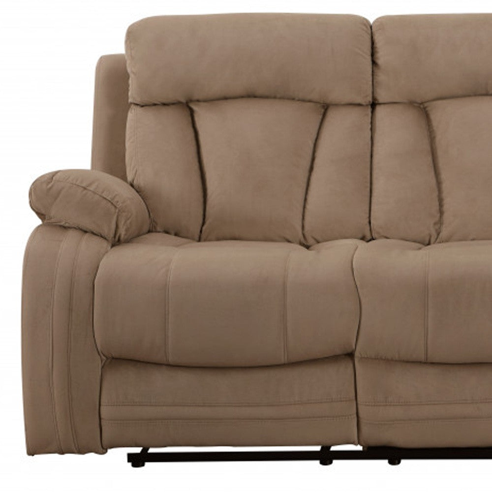 Modern Beige Fabric Sofa