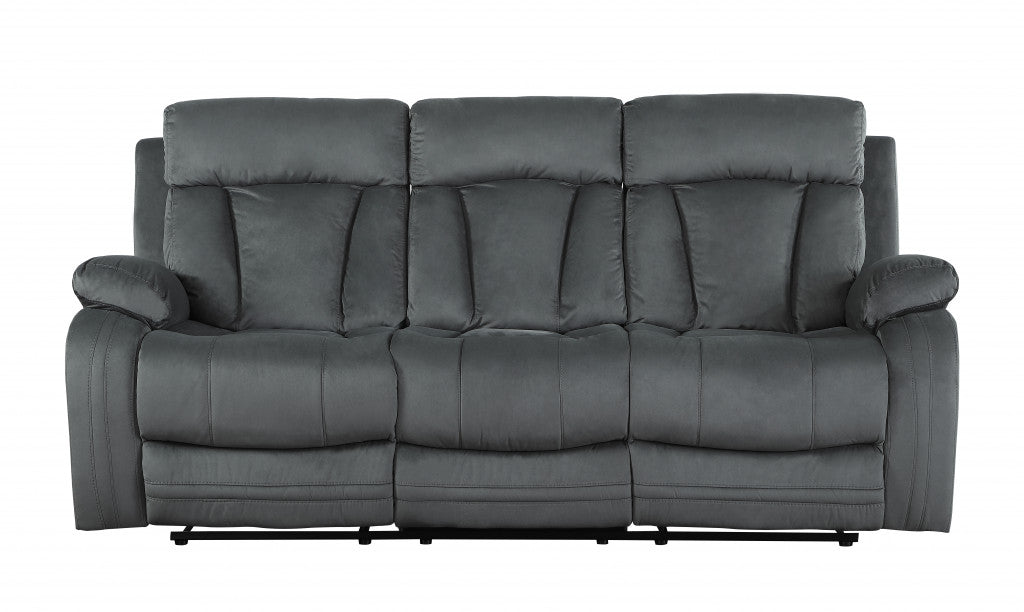 Modern Grey Fabric Sofa