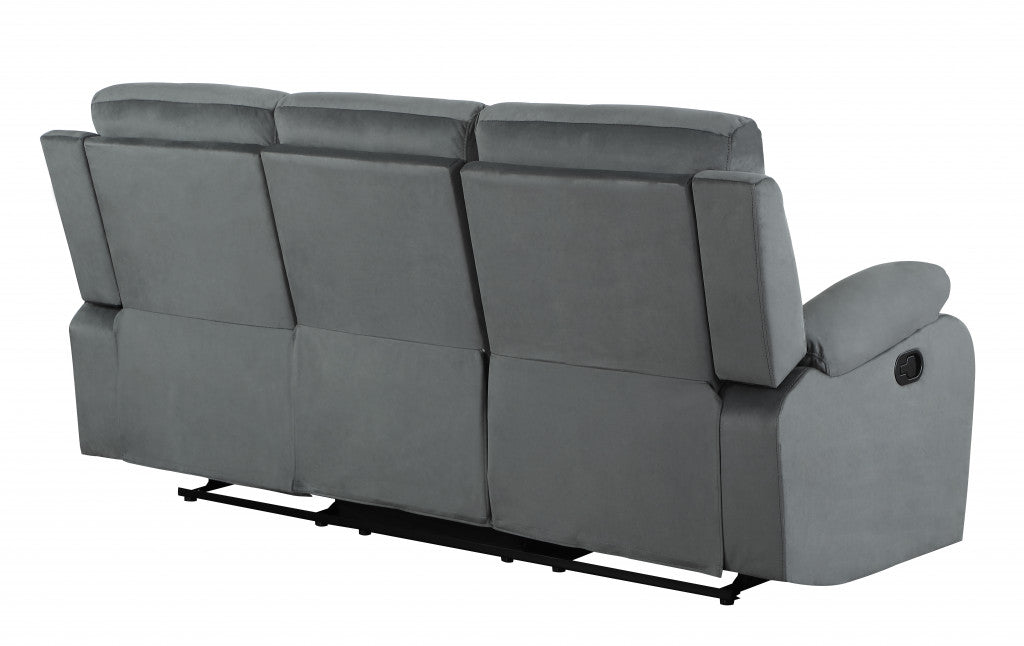 Modern Grey Fabric Sofa