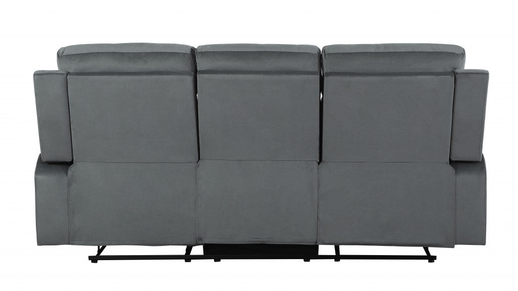 Modern Grey Fabric Sofa