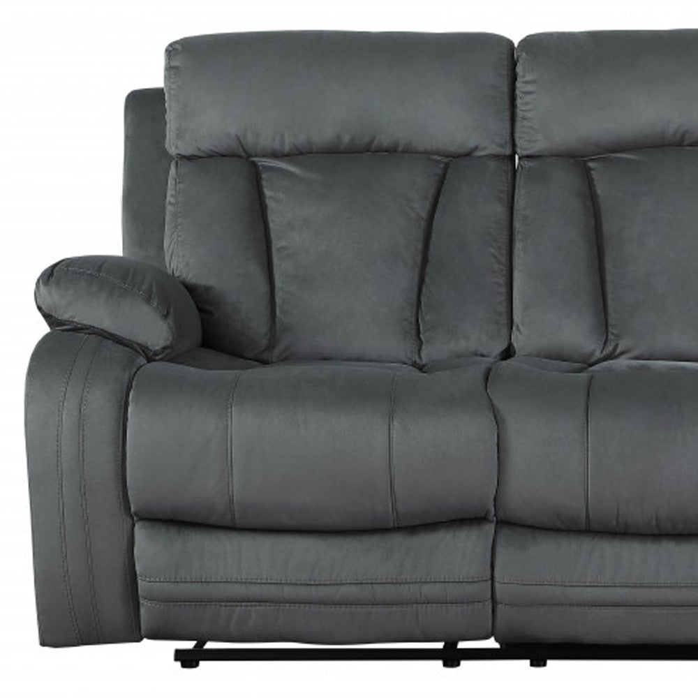 Modern Grey Fabric Sofa