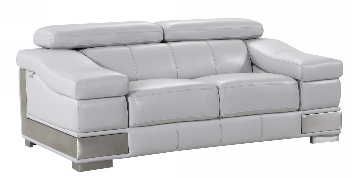 Genuine Leather Love Seat