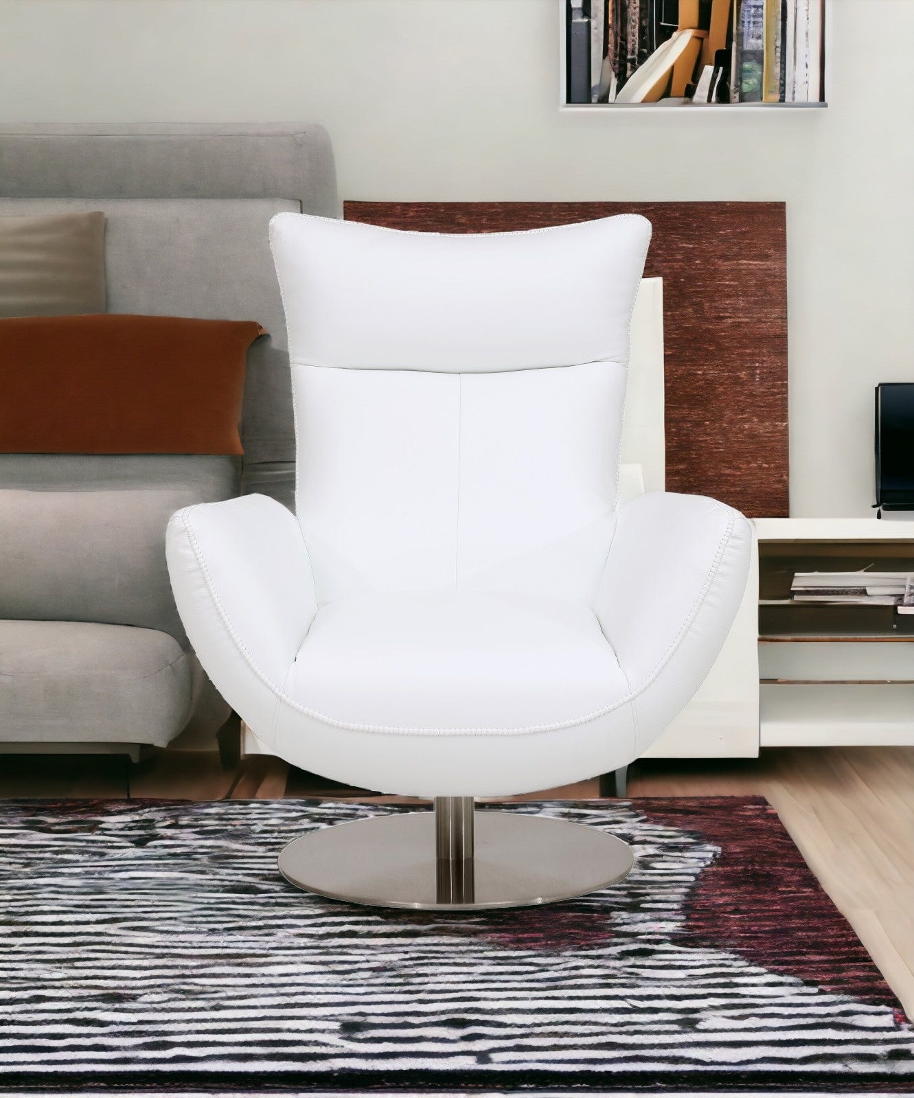 Genuine Leather Lounge Chair