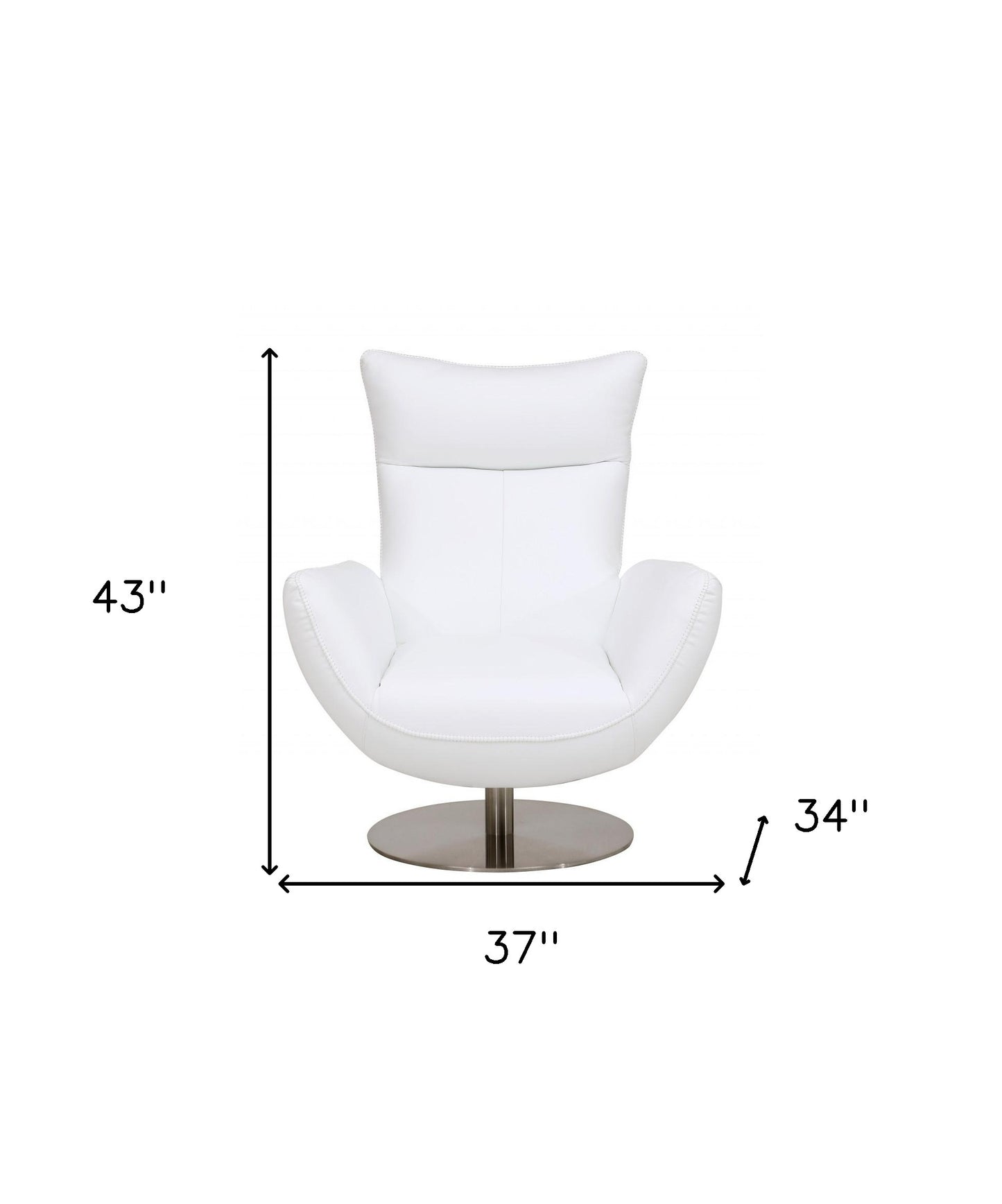 Genuine Leather Lounge Chair