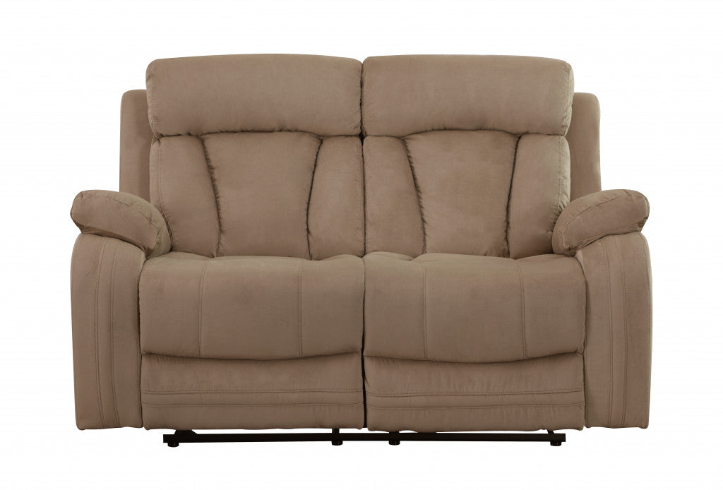 Two Piece Indoor Microsuede Five Person Seating Set