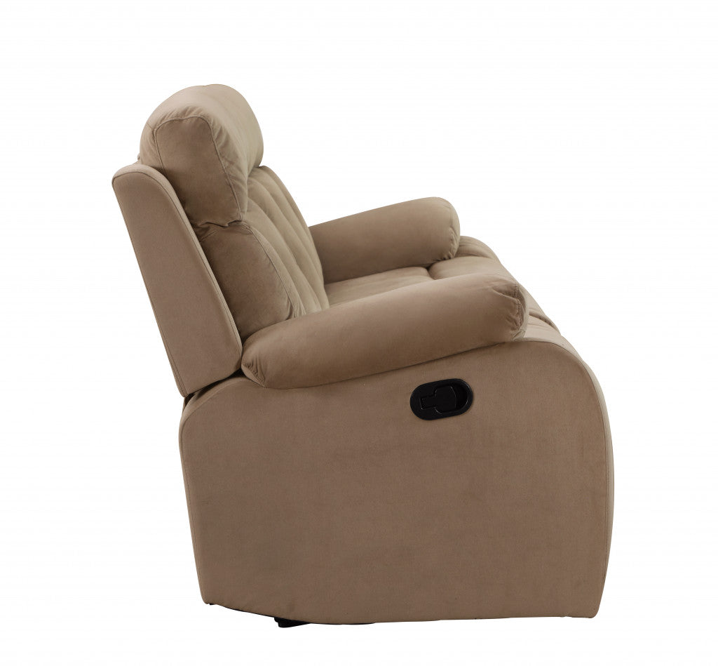 Two Piece Indoor Microsuede Five Person Seating Set