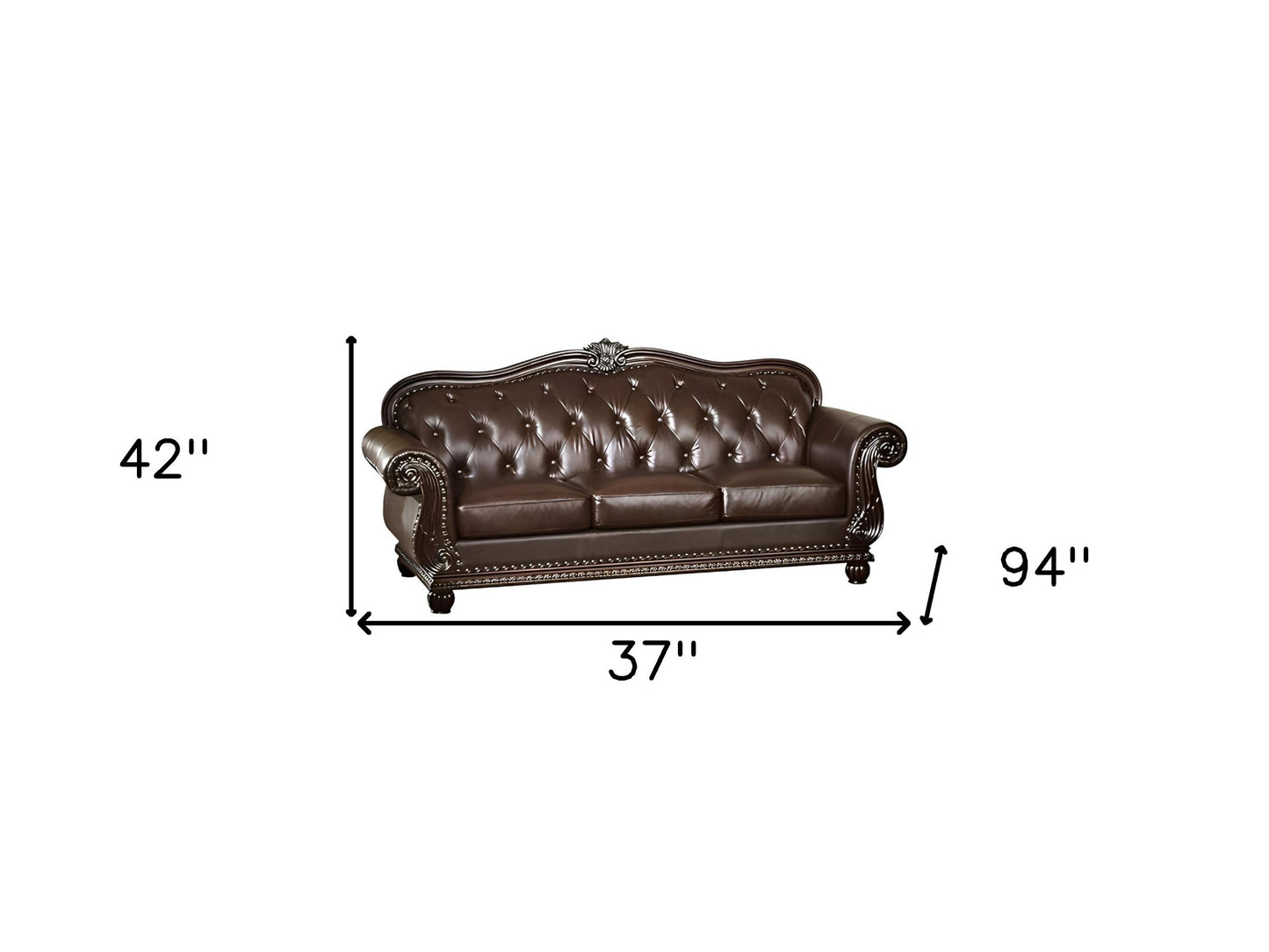 Top Grain Leather Sofa