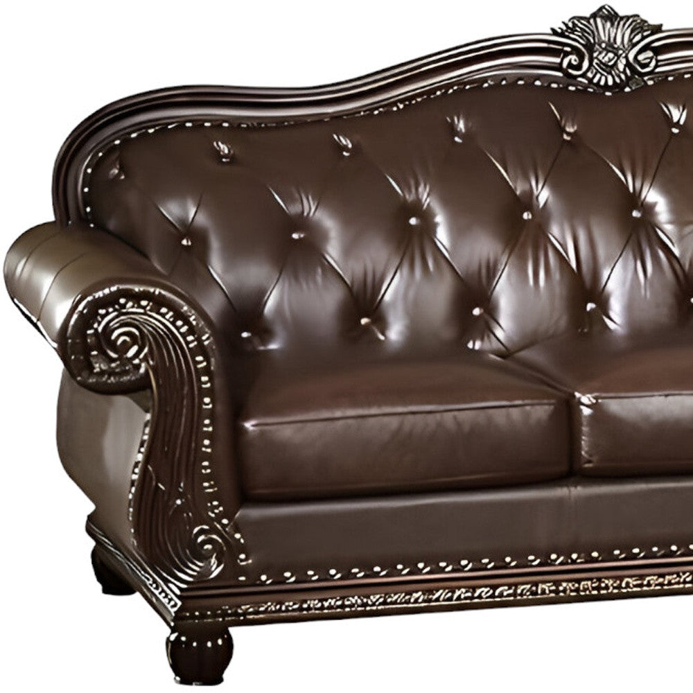 Top Grain Leather Sofa