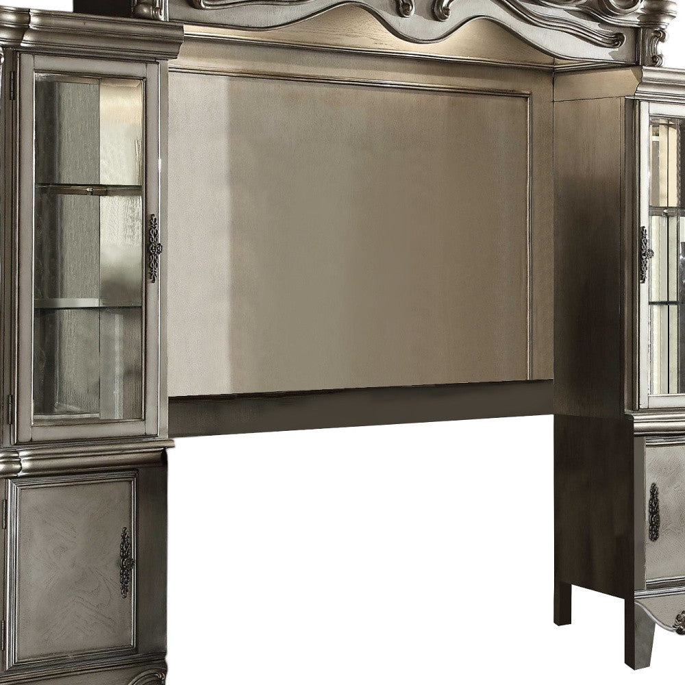 Solid Wood Floating Mount Entertainment Center