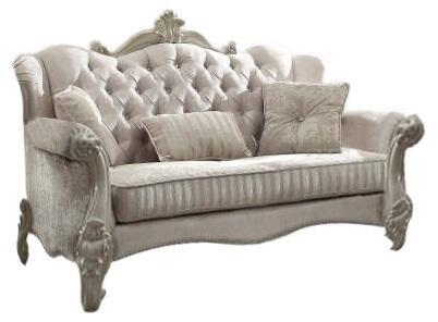 Chesterfield Loveseat and Toss Pillows