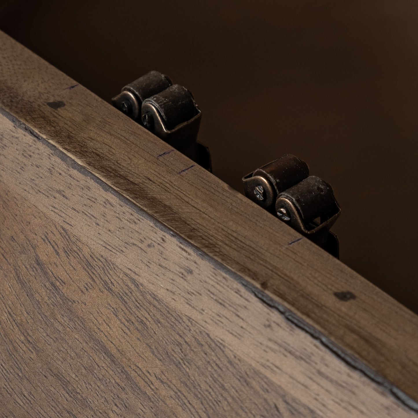 Wood Hexagon Coffee Table