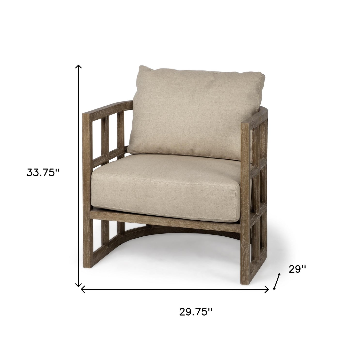 Fabric Arm Chair
