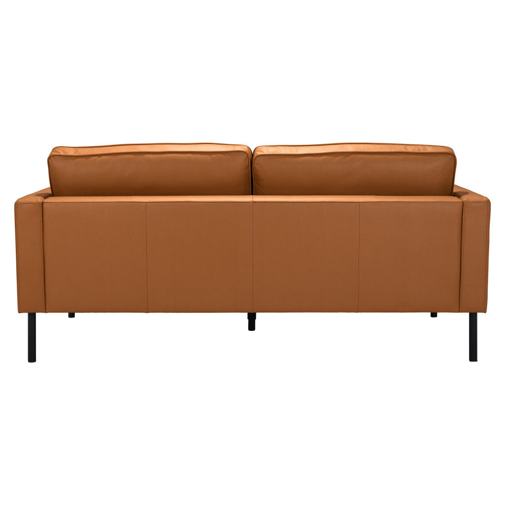 Polyester Sofa with Black Legs