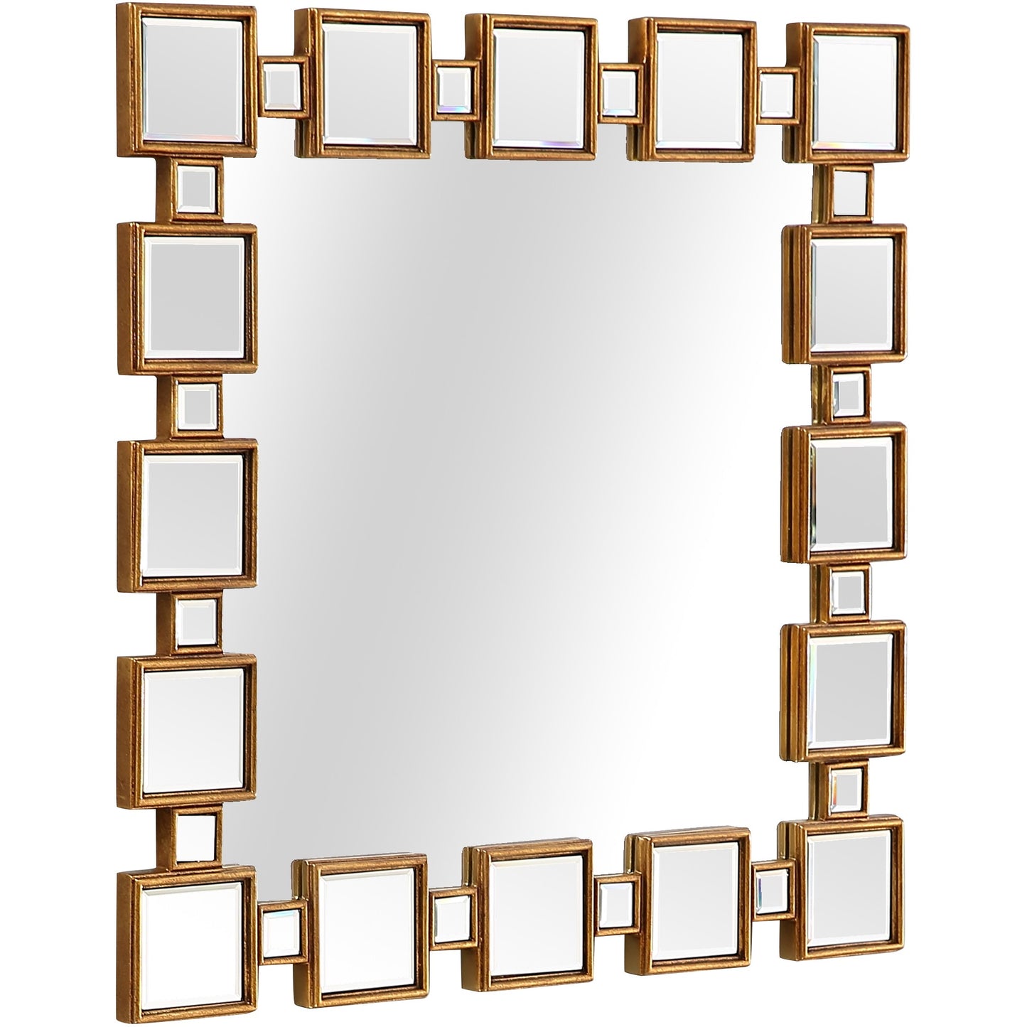 Mirrored Glass Console Table