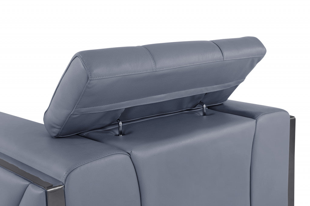 Italian Leather Loveseat