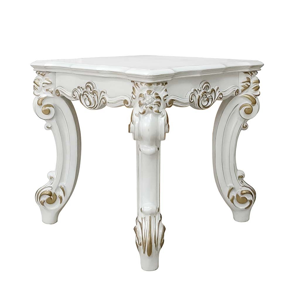 Manufactured Wood Square End Table