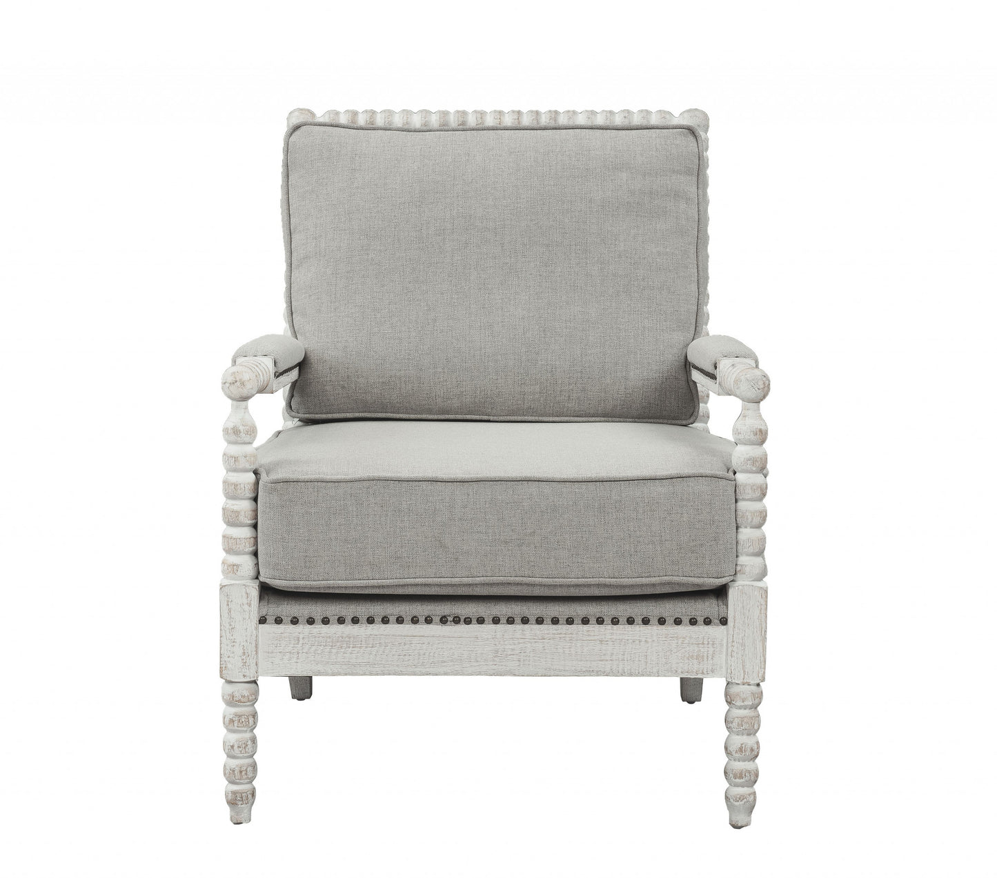Linen Club Chair