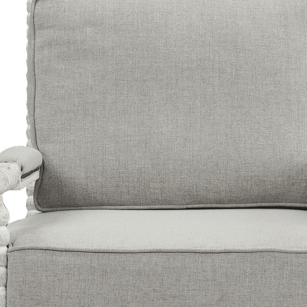 Linen Club Chair