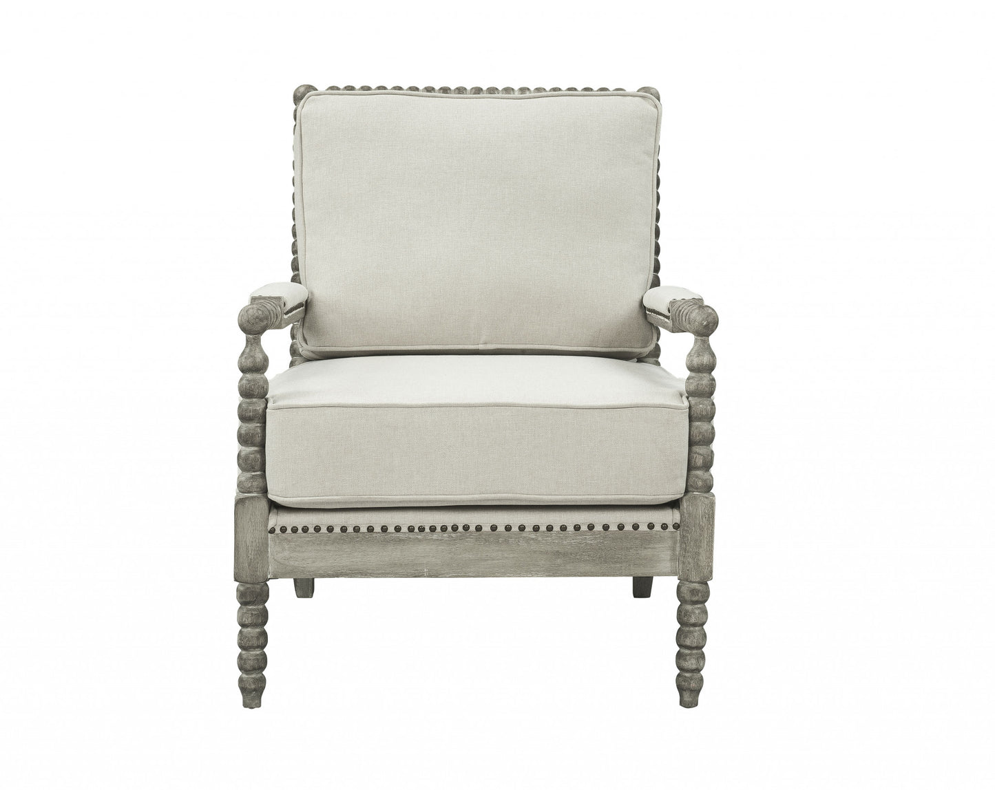 Linen Club Chair