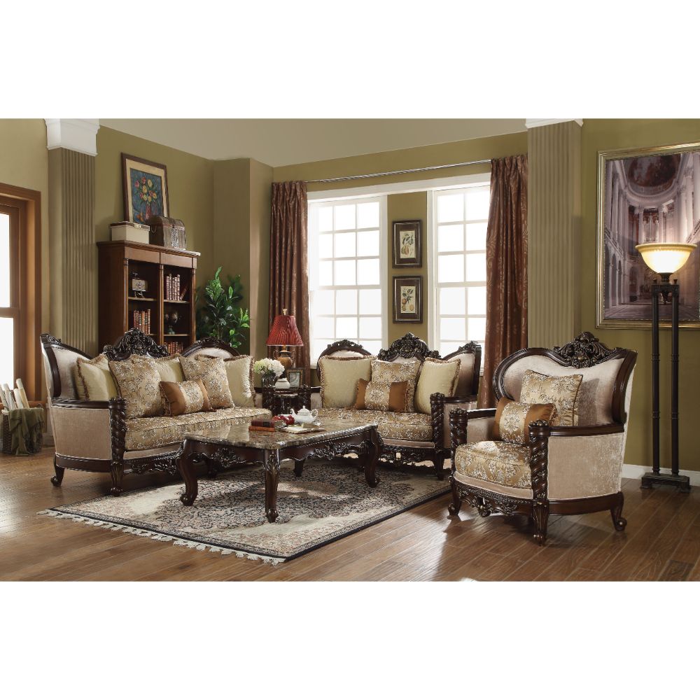 Devayne Sofa W/6 Pillows
