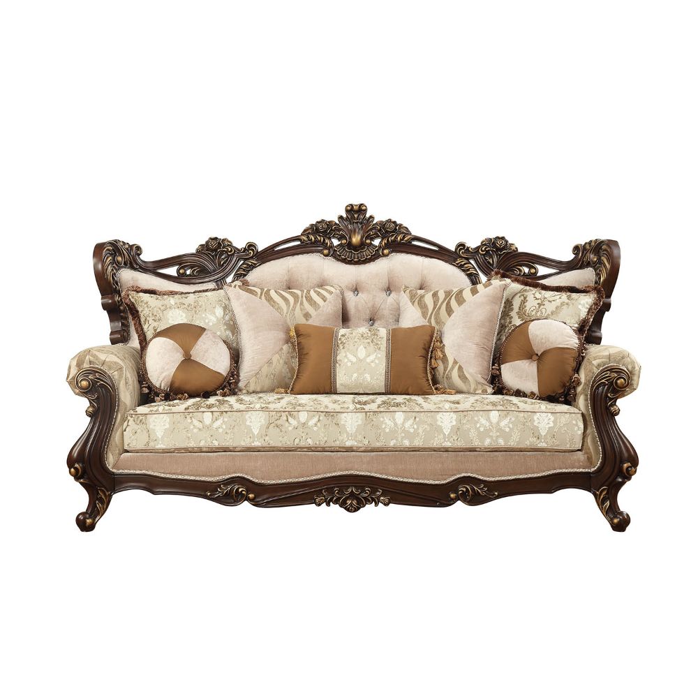 Shalisa Sofa W/7 Pillows