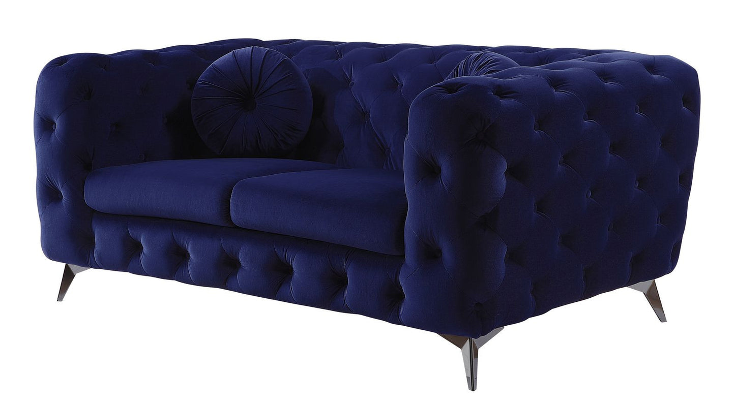 Velvet Loveseat