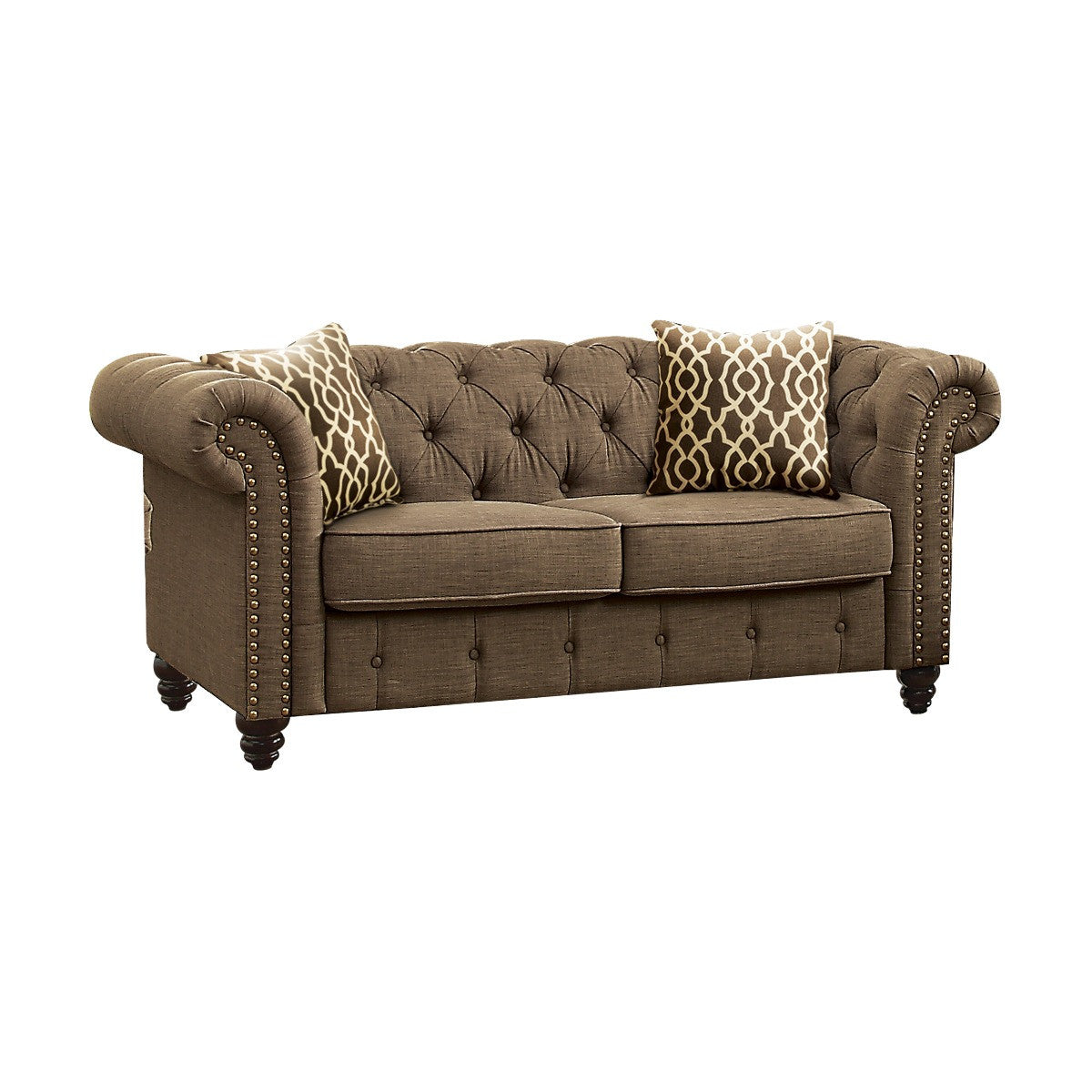 Linen Loveseat