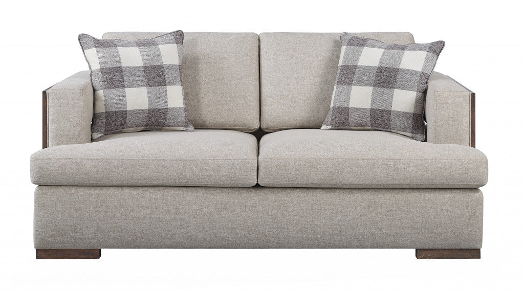 Linen Loveseat