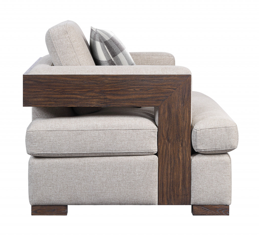 Linen Loveseat