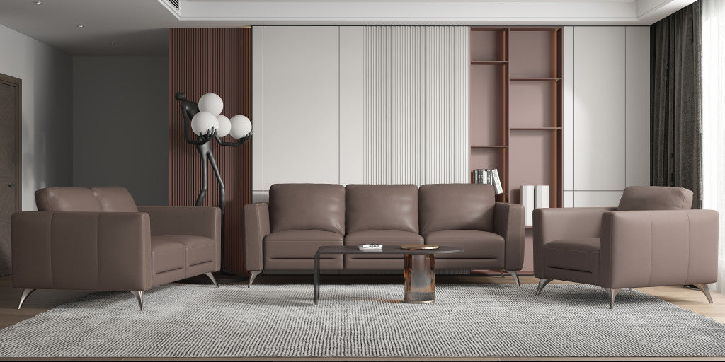 Genuine Leather Arm Chair