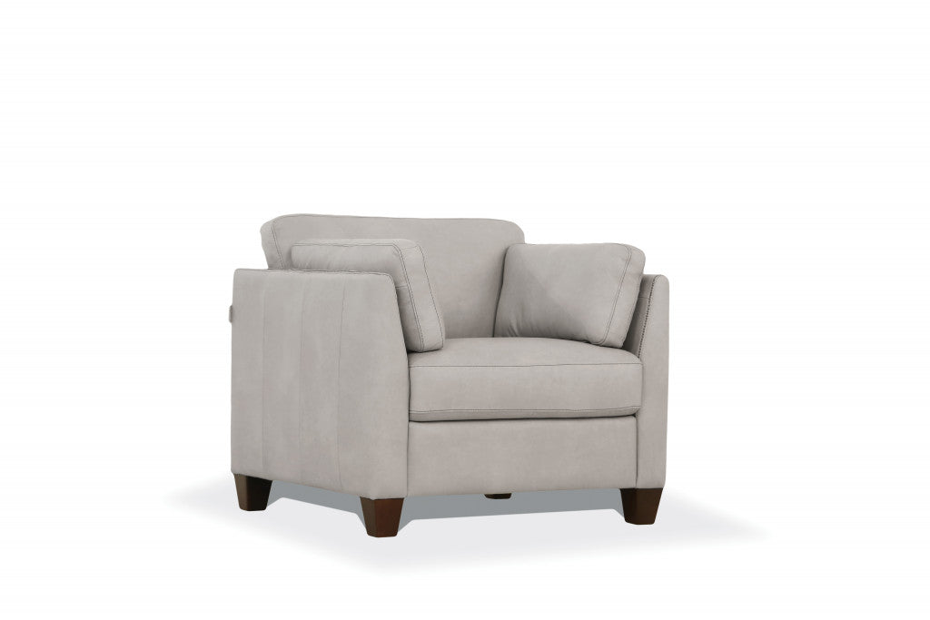 Genuine Leather Arm Chair