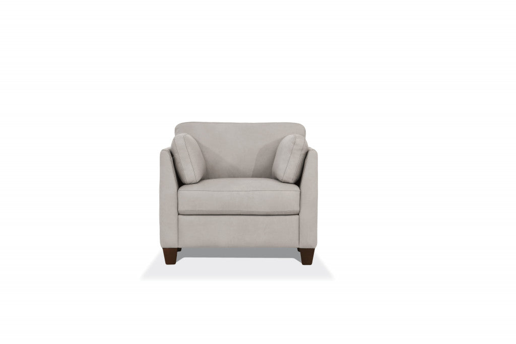 Genuine Leather Arm Chair