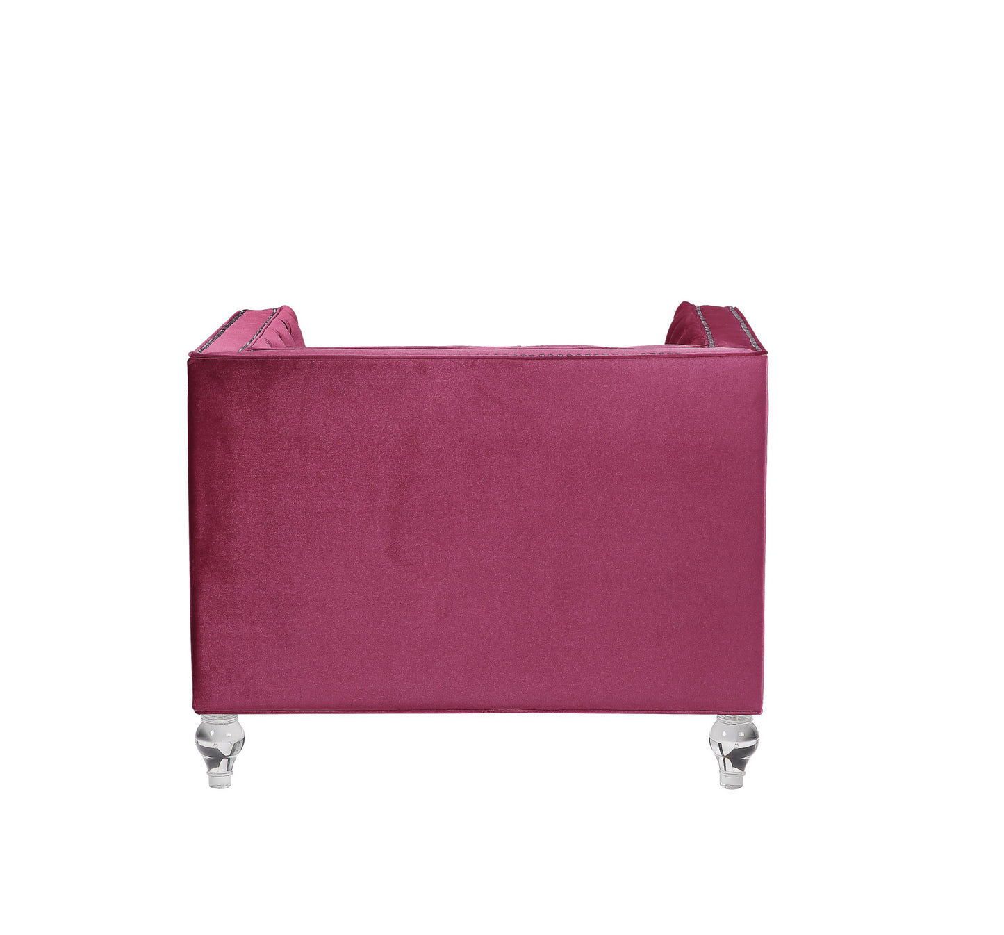Velvet Tufted Arm Chair