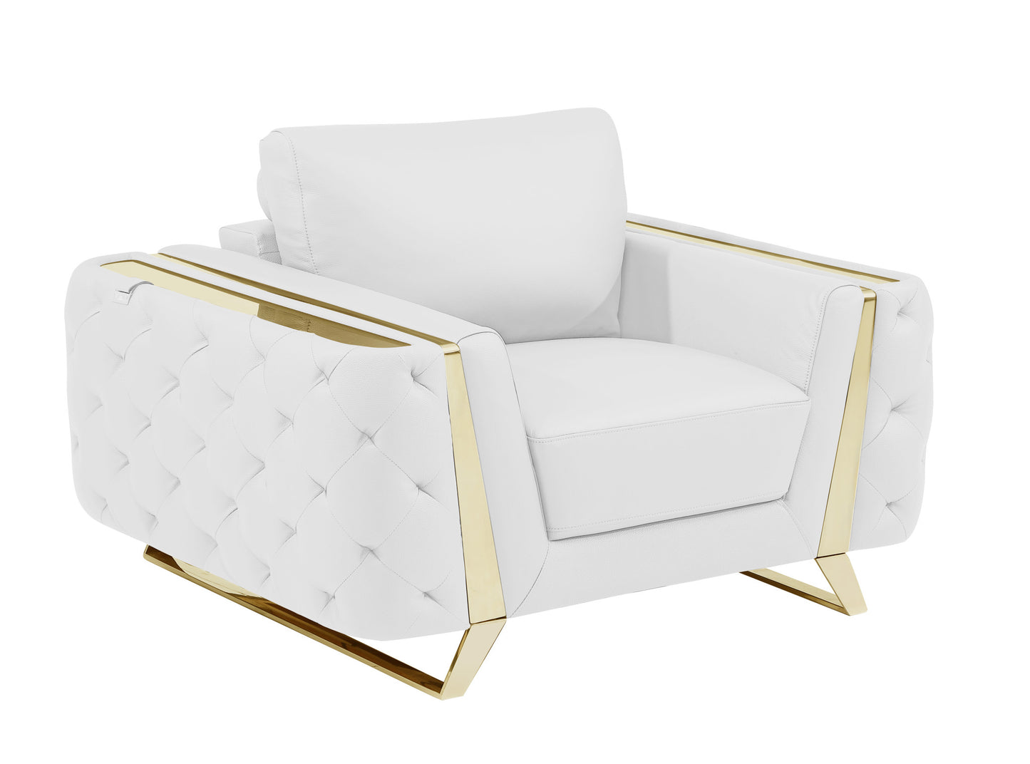 Genuine Leather Club Chair