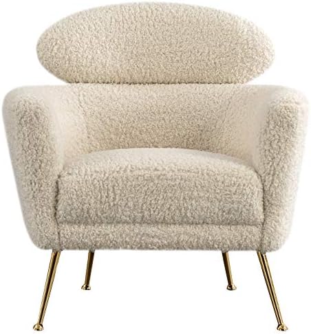 Felice Modern Gold Finish Accent Chair