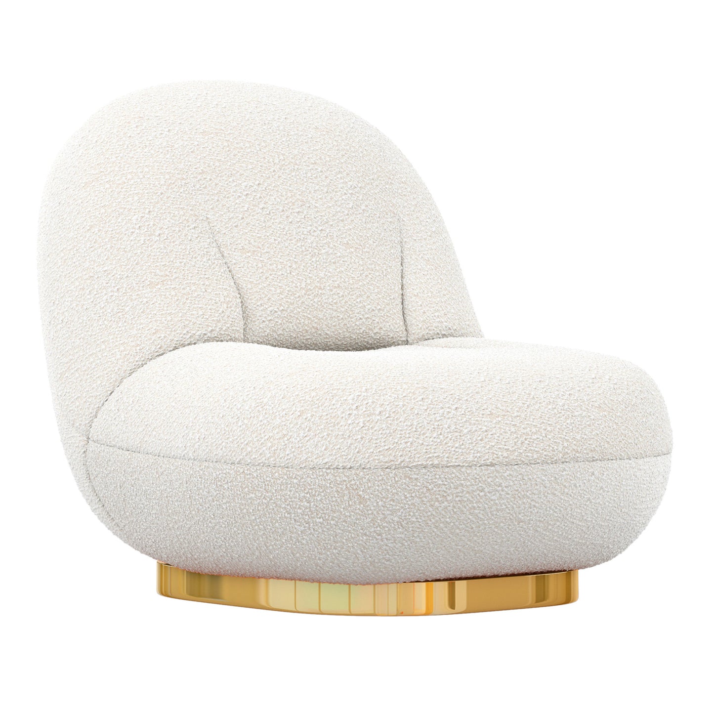 Boucle Slipper Chair