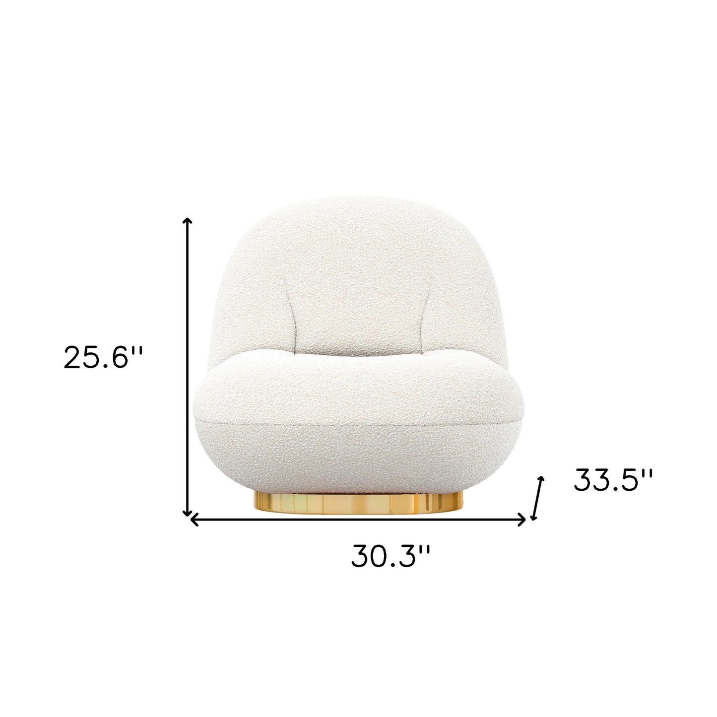 Boucle Slipper Chair