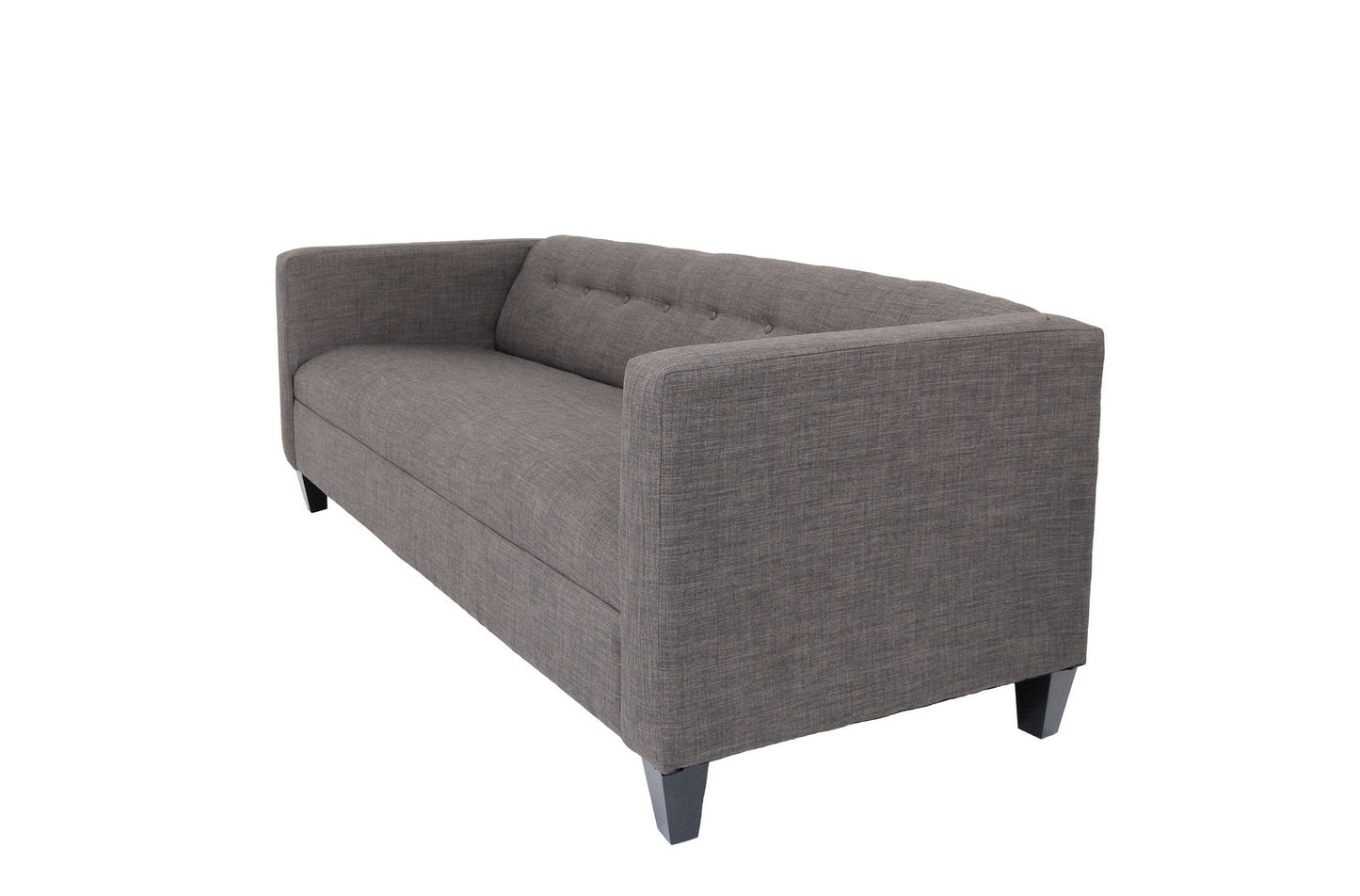 Polyester Sofa with Black Legs
