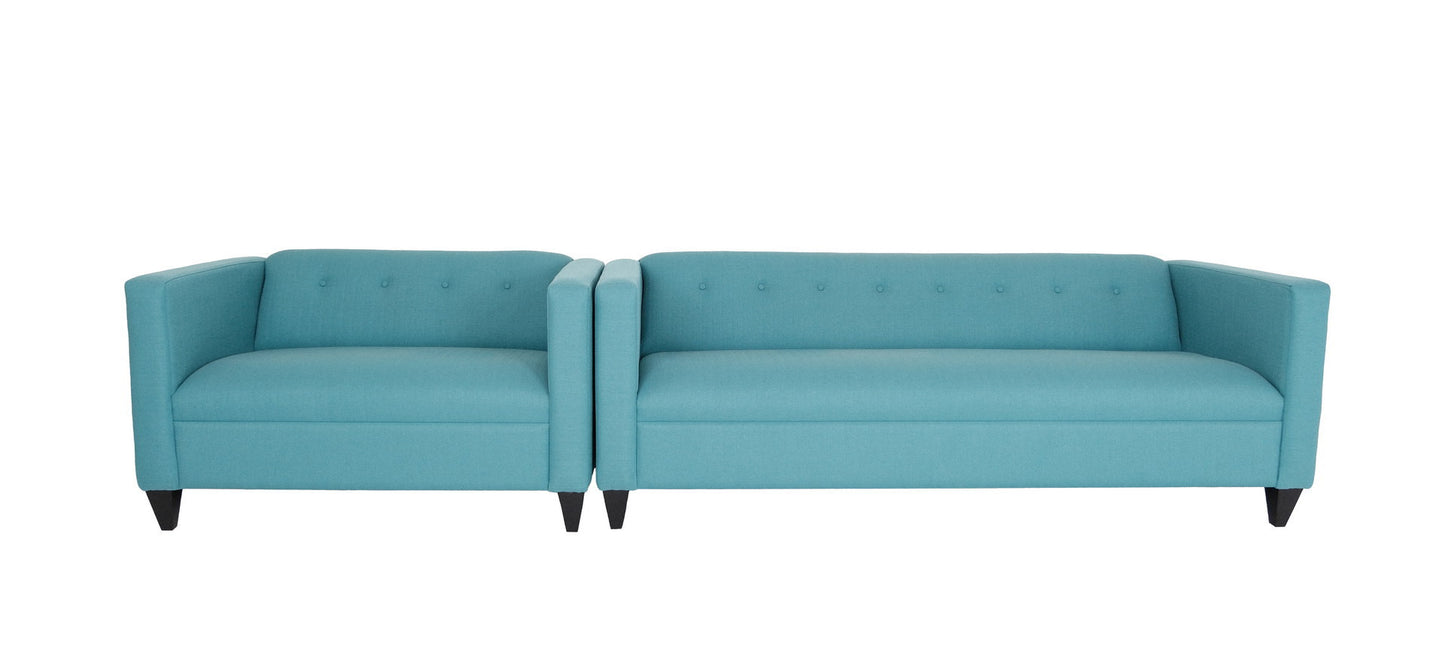 Two Piece Polyester Blend Seating Set