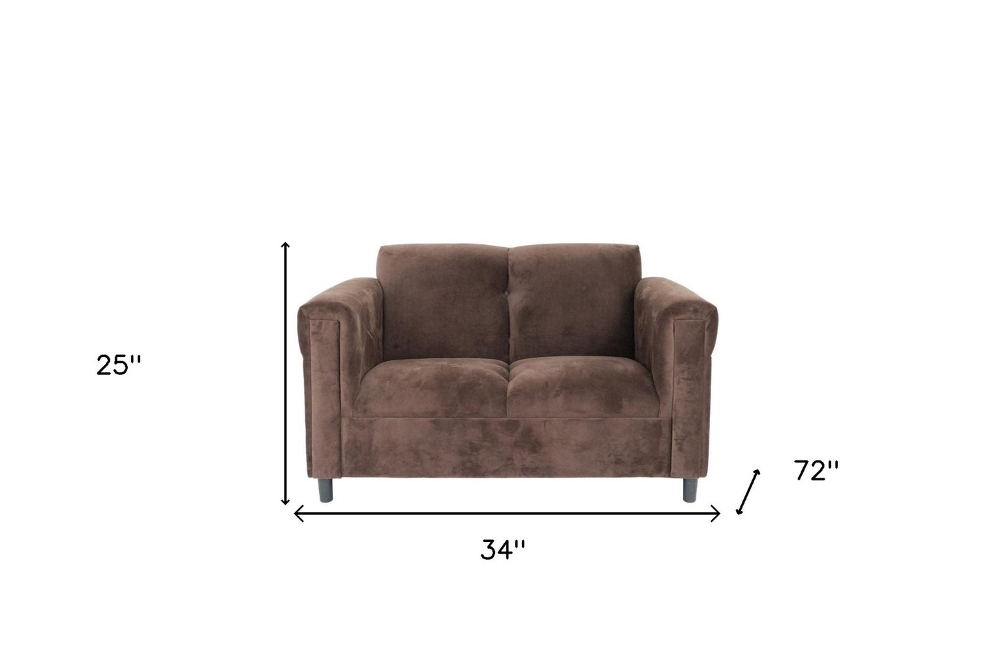 Two Piece Five Person Seating Set